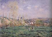 Claude Monet Springtime in Vetheuil oil on canvas